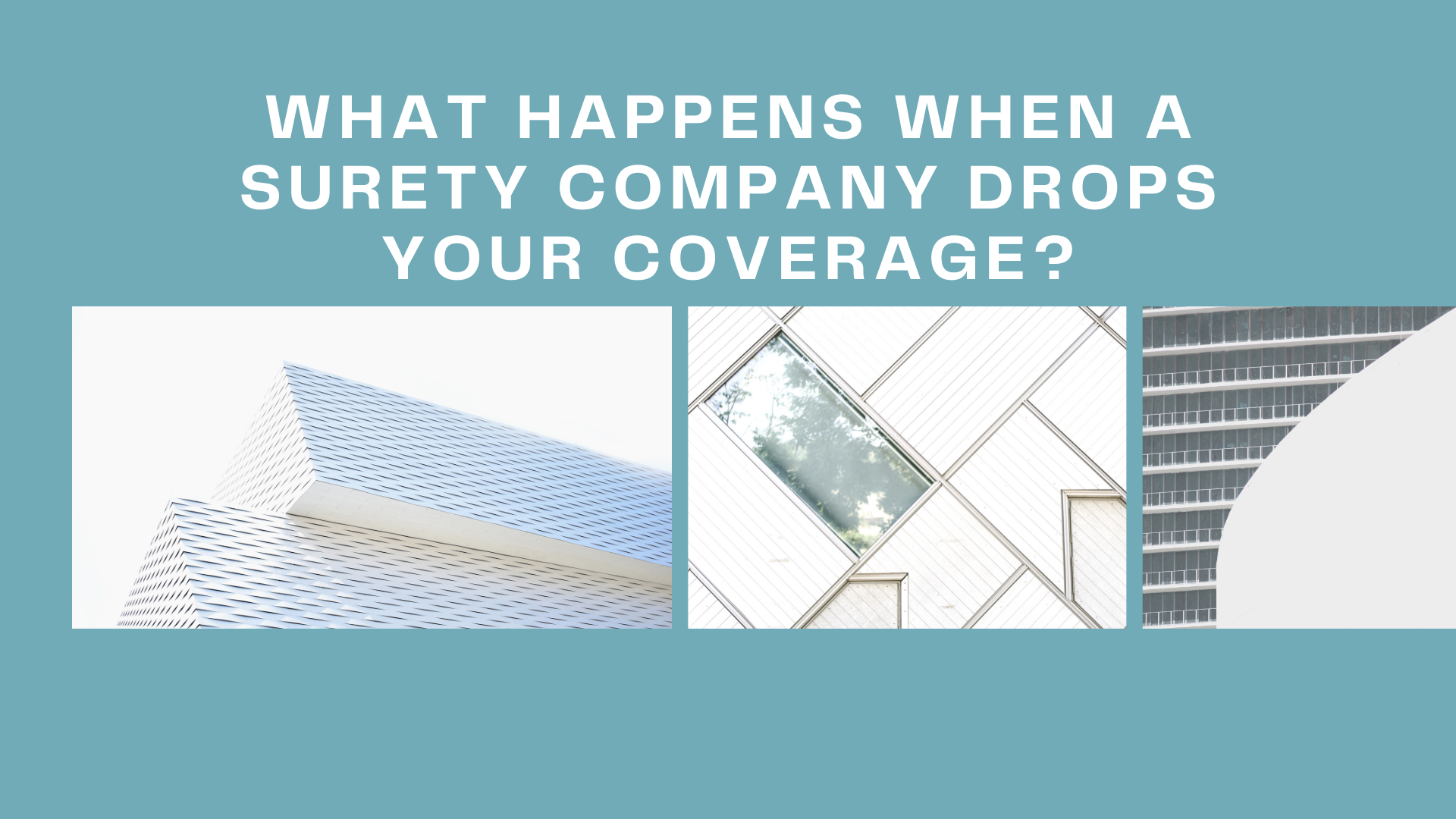 surety bond - What are the reasons a surety bond business can cancel my coverage - building exteriors