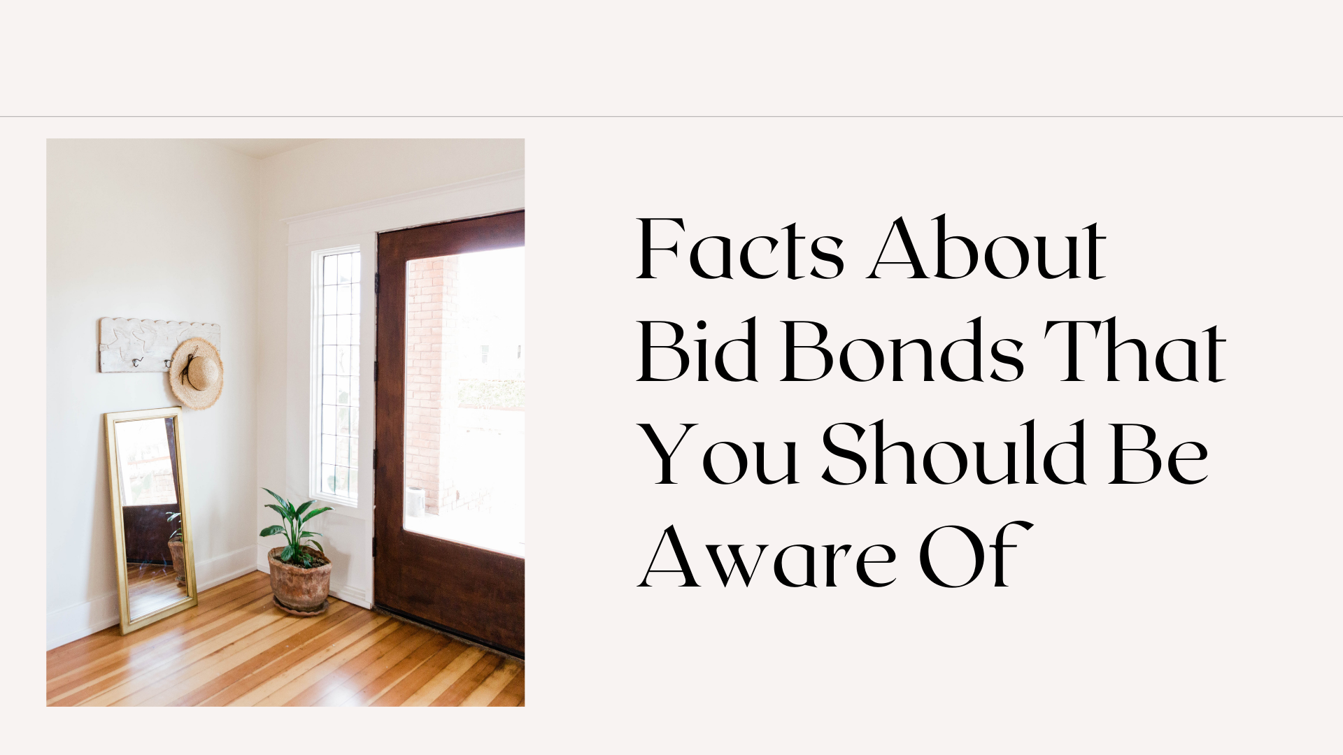 bid bonds - What is a bid bond - minimalist home