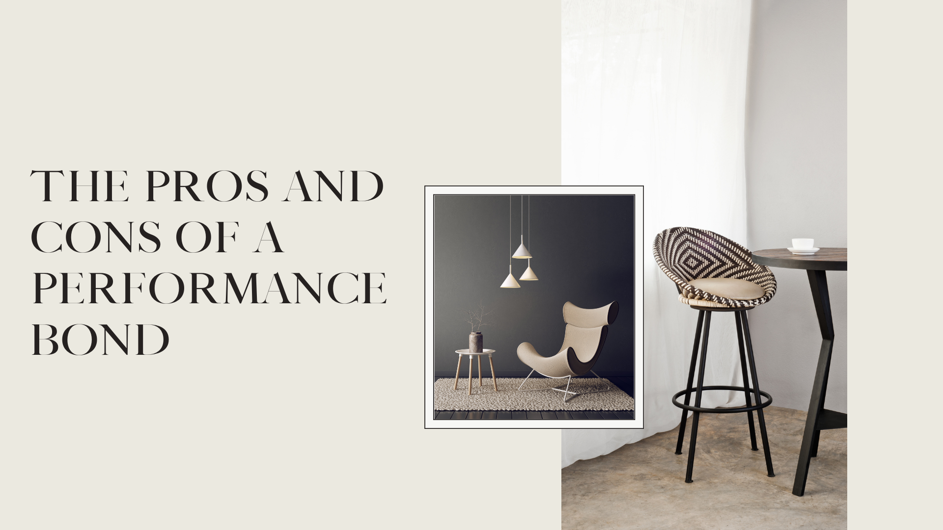 performance bonds - What are the pros of a performance bond - minimalist homes