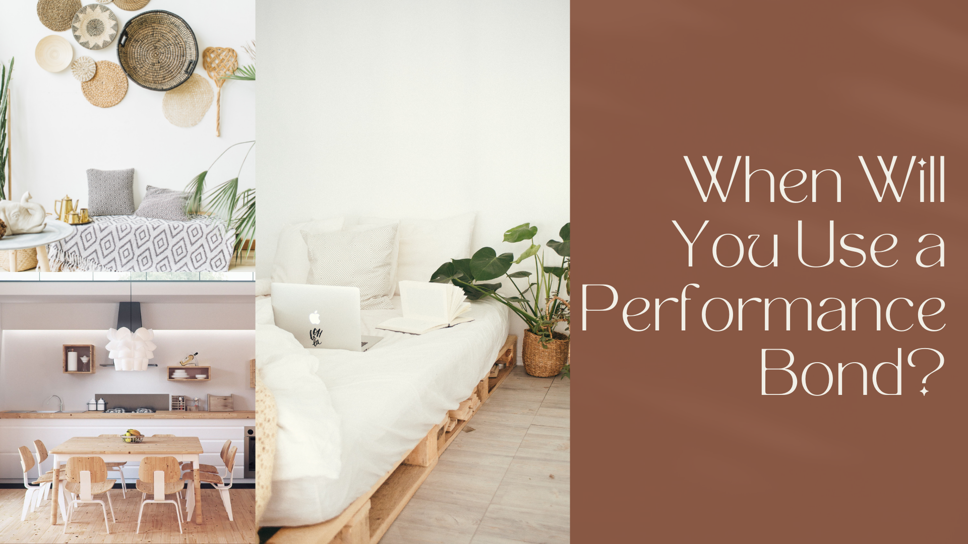 performance bond - When is a performance bond used - minimalist home