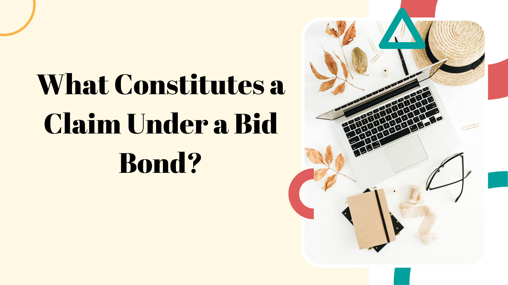 bid bond - What is required to make a claim under a bid bond - workspace