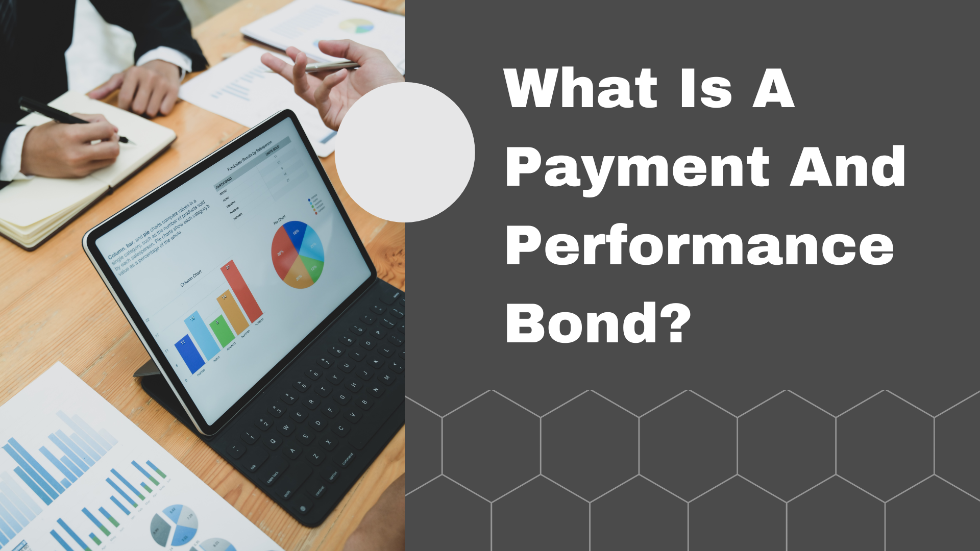 performance bond - What Is A Payment And Performance Bond? - office desk with computer