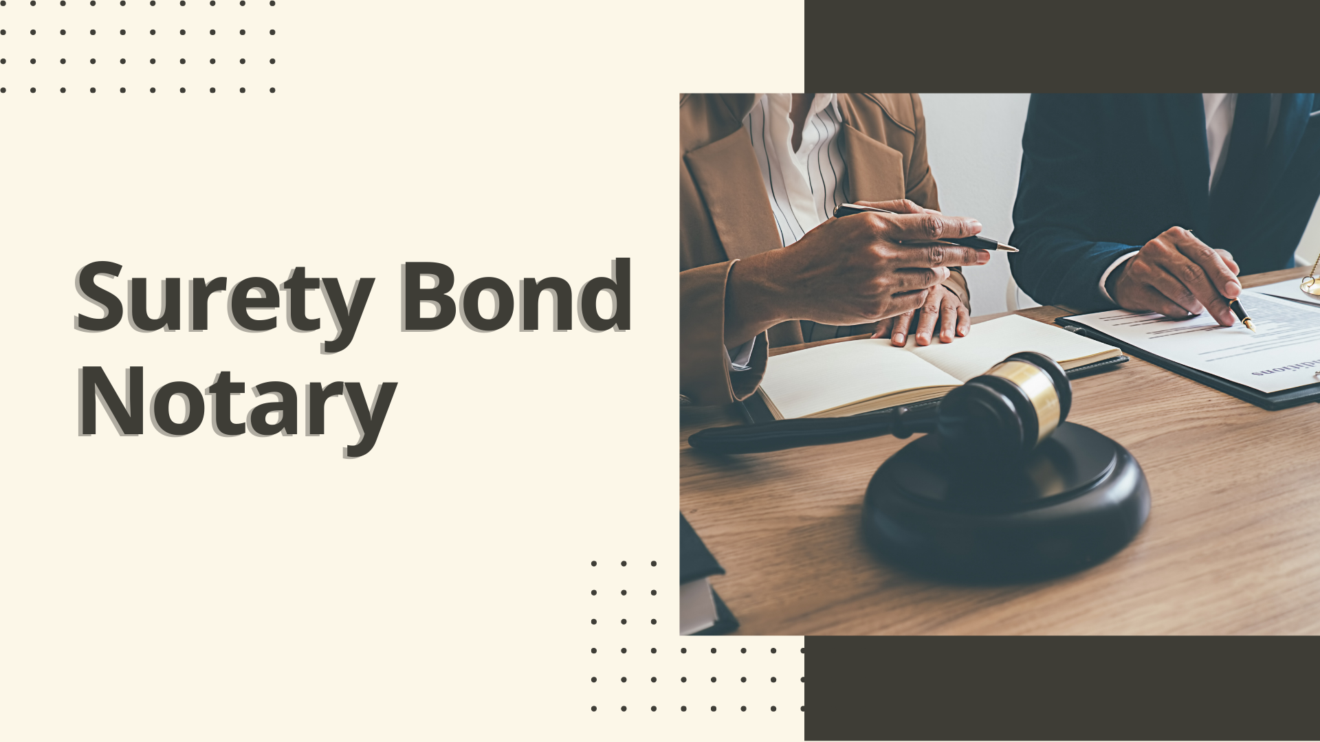 Surety Bond Notary 