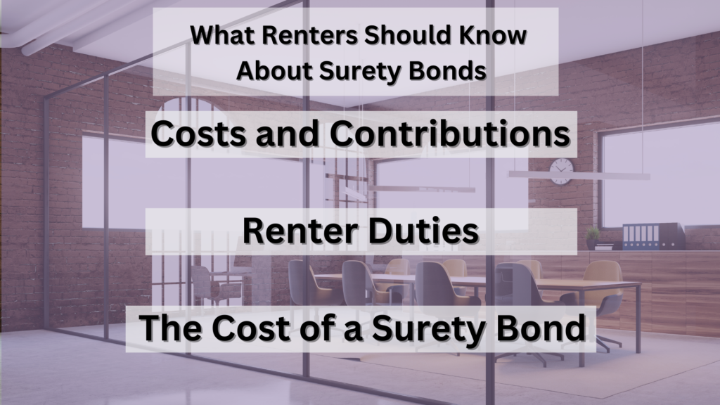 Surety Bond-What Renters Should Know About Surety Bonds