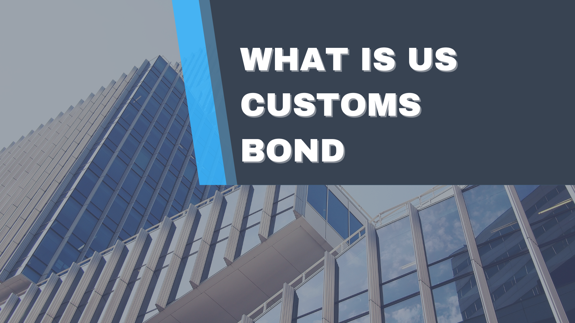 What Is US Customs Bond