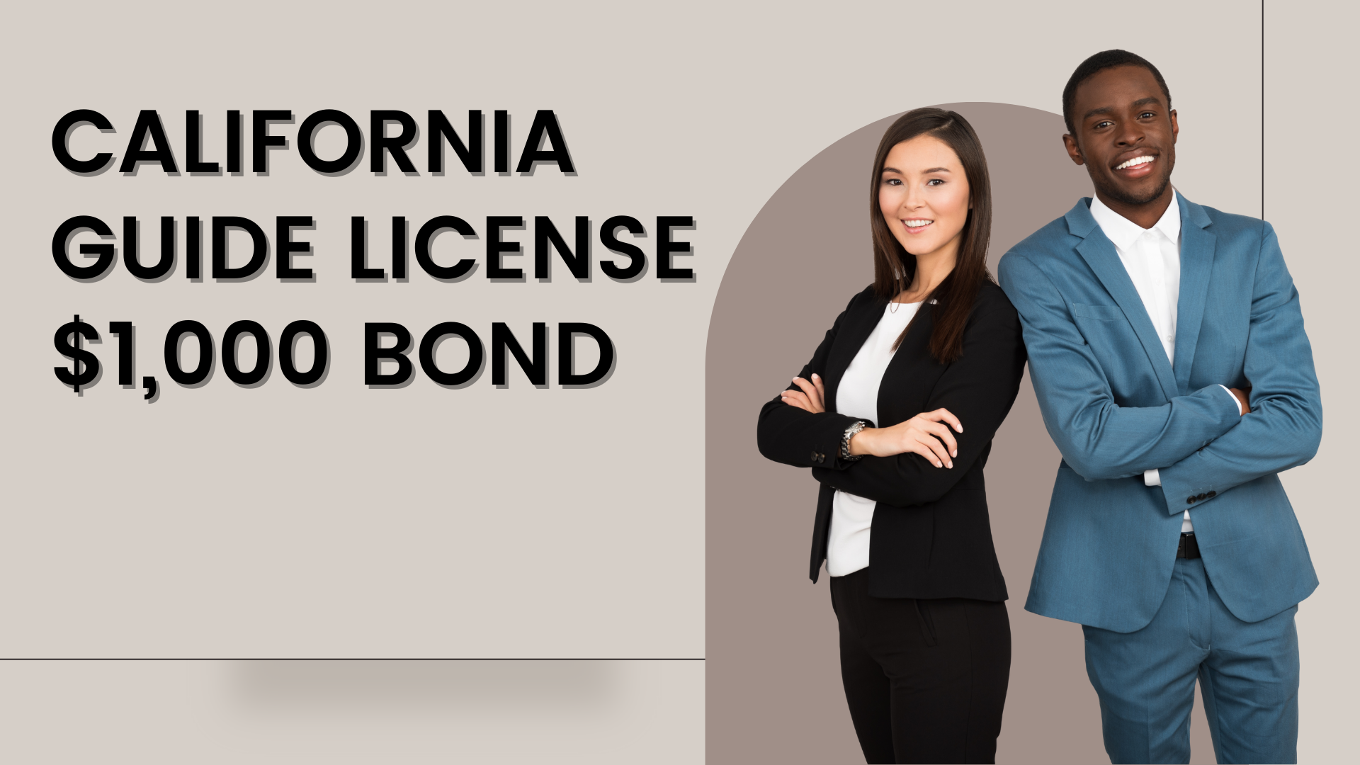 Surety Bond-California Guide License $1,000 Bond