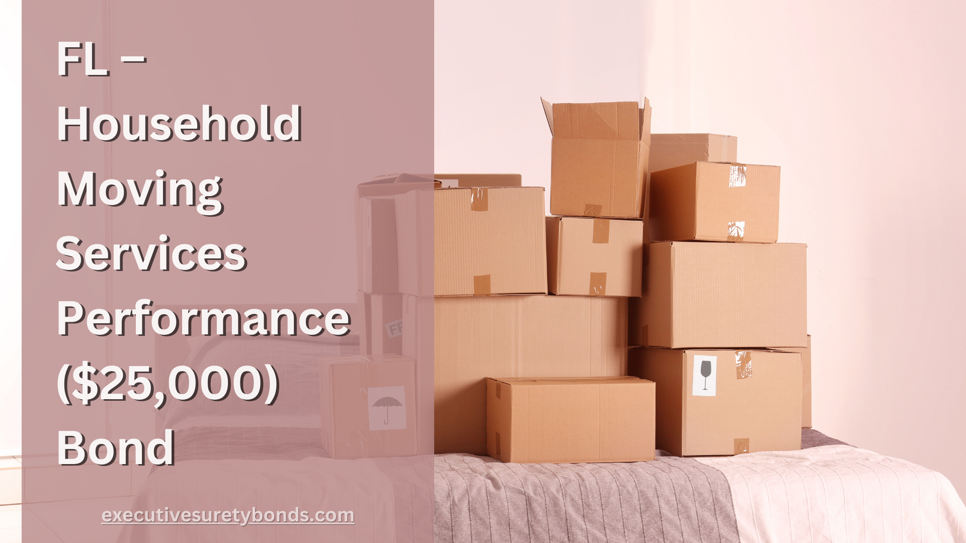 Household Moving Services Performance ($25,000) Bond