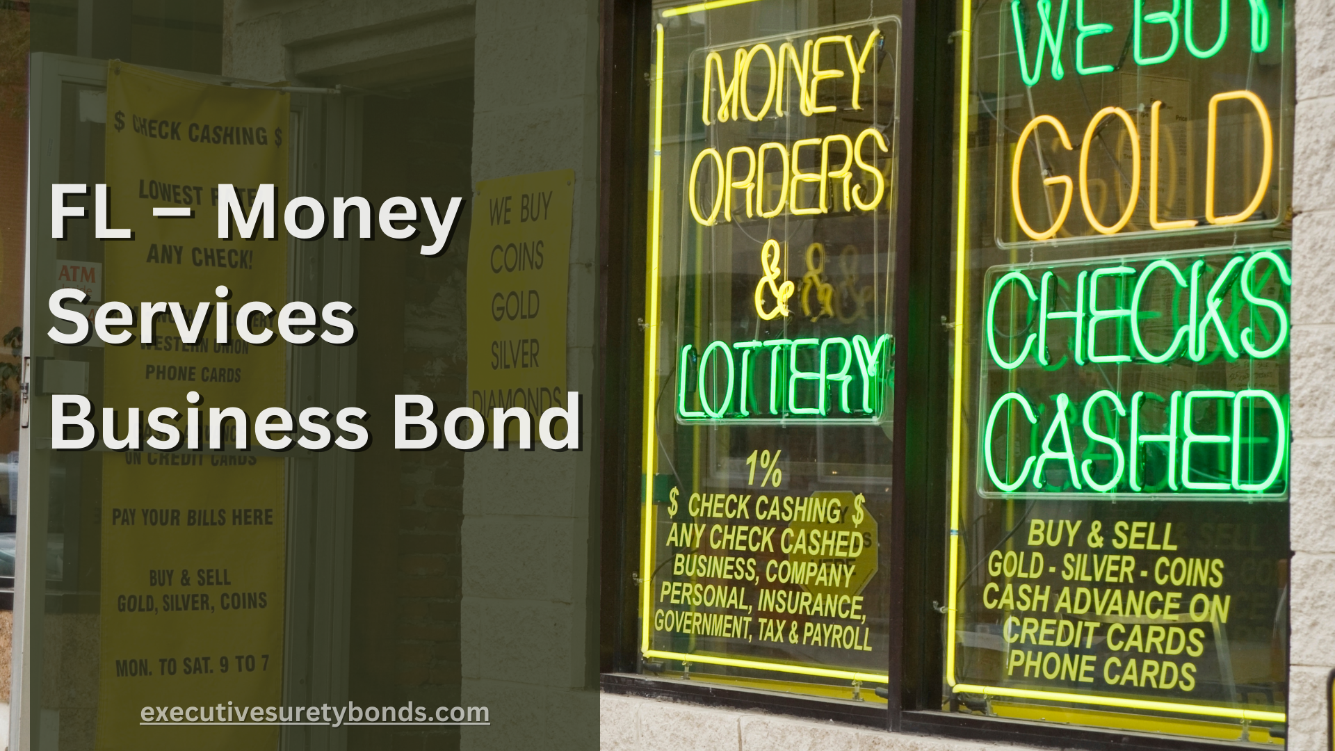 FL – Money Services Business Bond