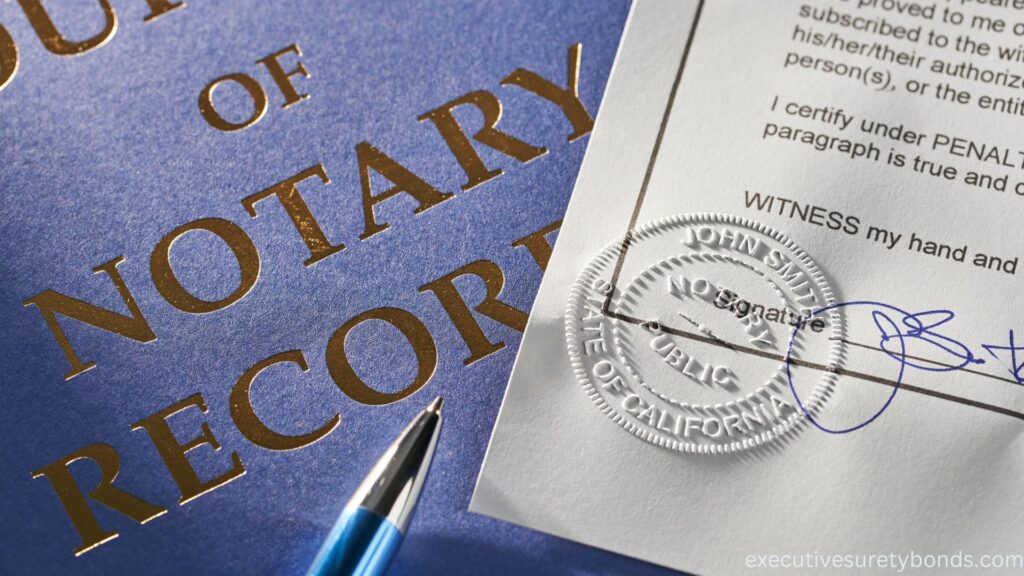 Washington State $10,000 Notary Bond without EO