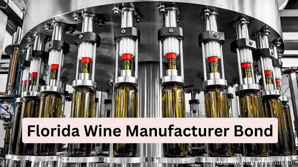 Florida Wine Manufacturer Bond