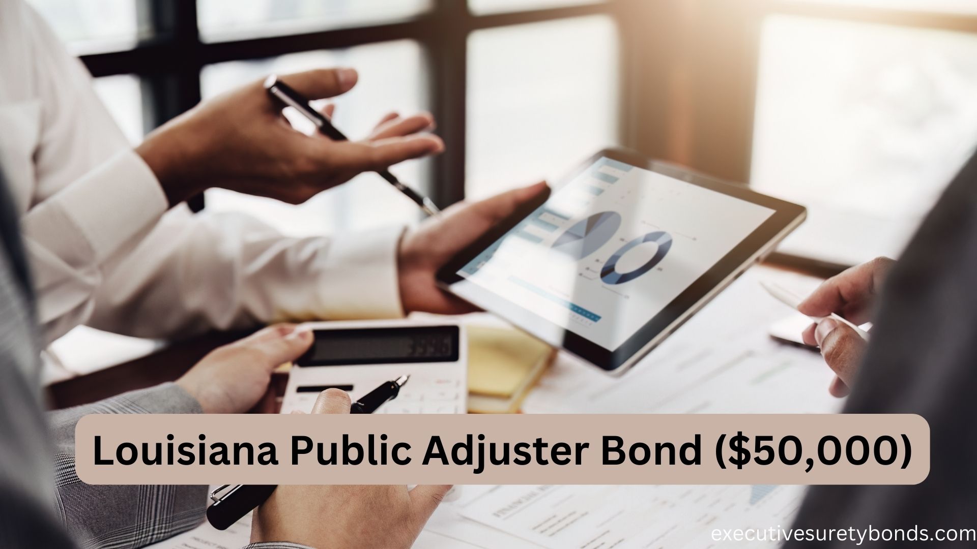 Navigating Trust The Louisiana Public Adjuster Bond (50,000)