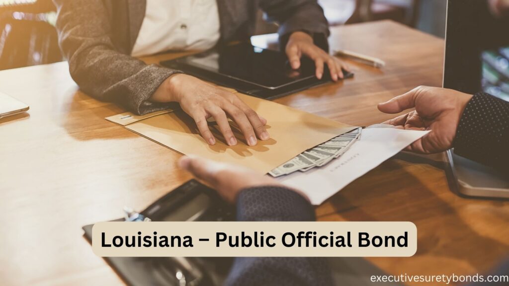 Louisiana – Public Official Bond