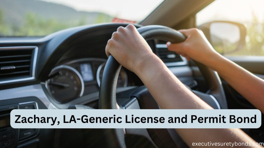 License and Permit bond