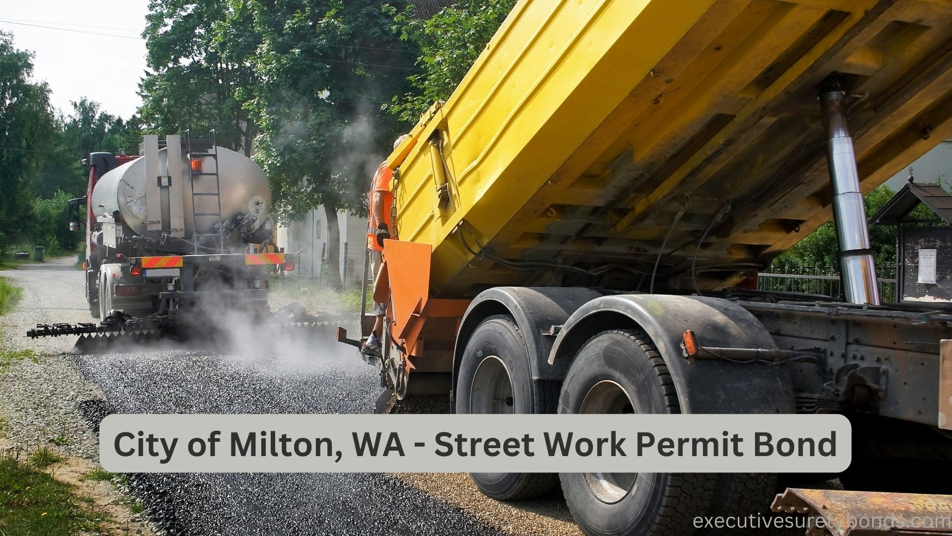 Paving the Way to Progress Understanding Milton's Street Work Permit Bond