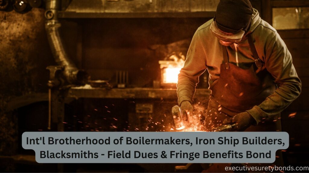 Int'l Brotherhood of Boilermakers, Iron Ship Builders, Blacksmiths - Field Dues & Fringe Benefits Bond