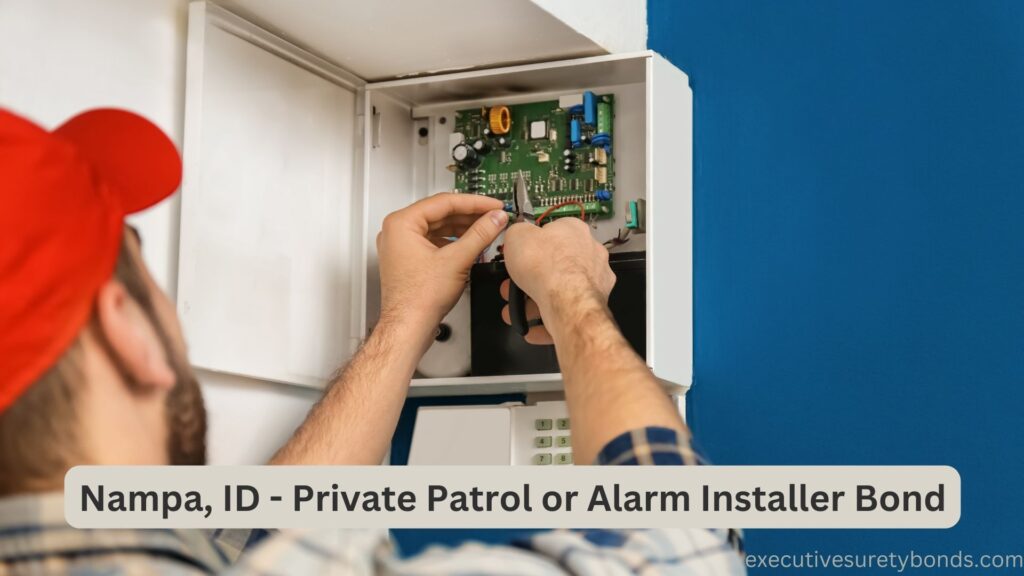 Nampa, ID - Private Patrol or Alarm Installer Bond
