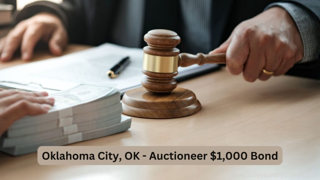 Oklahoma City, OK - Auctioneer $1,000 Bond