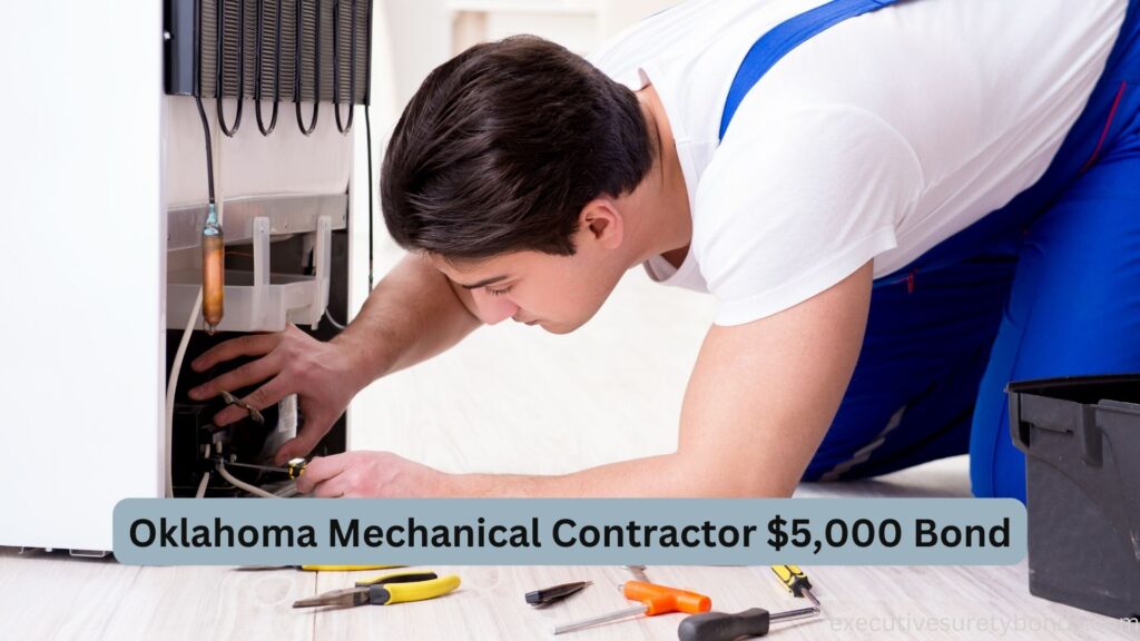 Oklahoma Mechanical Contractor $5,000 Bond