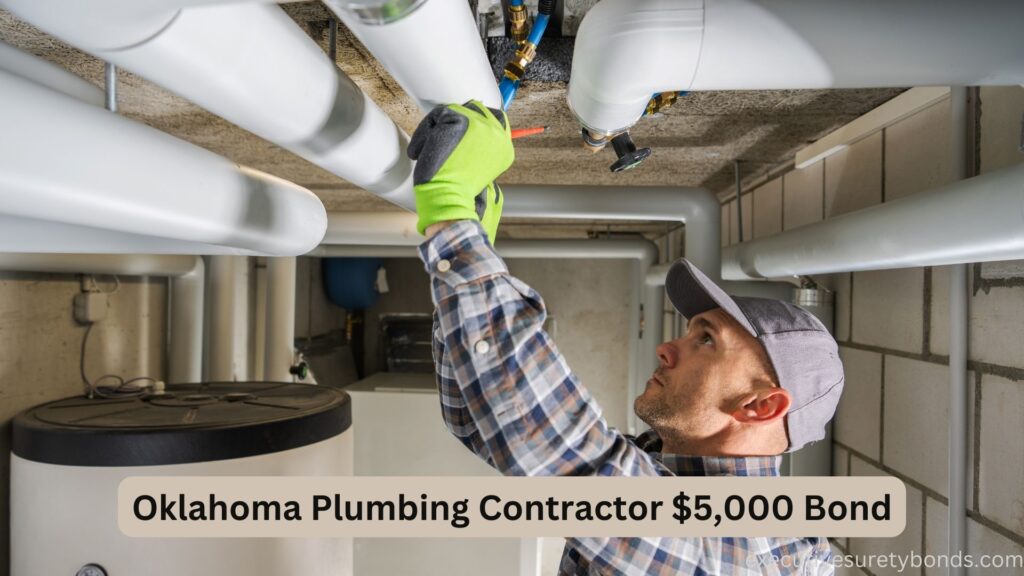 Oklahoma Plumbing Contractor $5,000 Bond