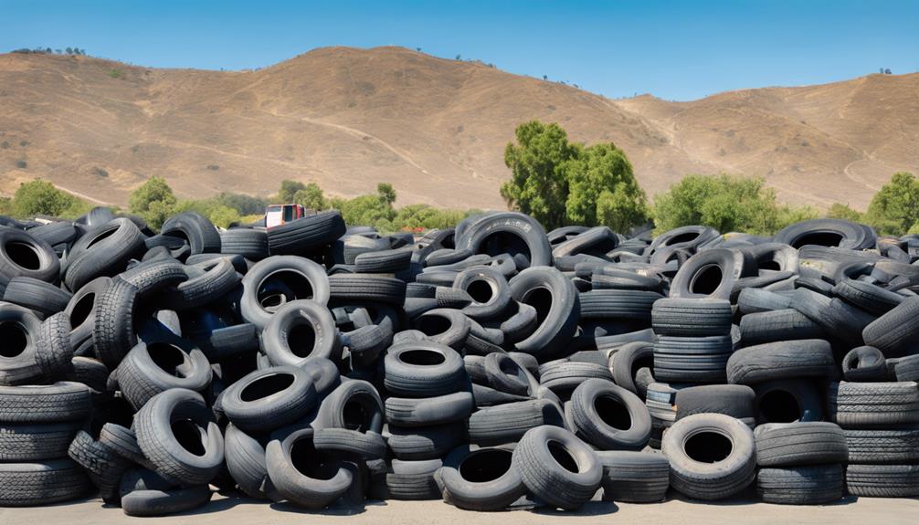 california waste tire bond