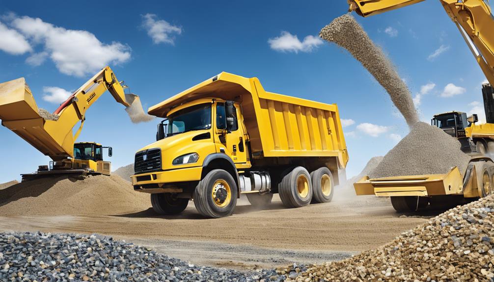 dump truck construction services