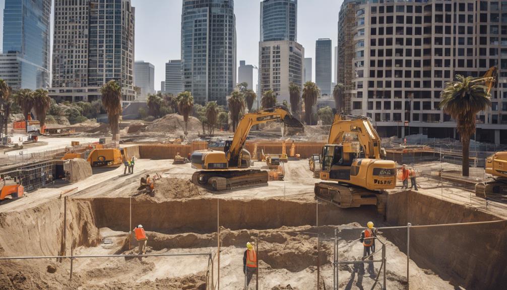 los angeles excavation support