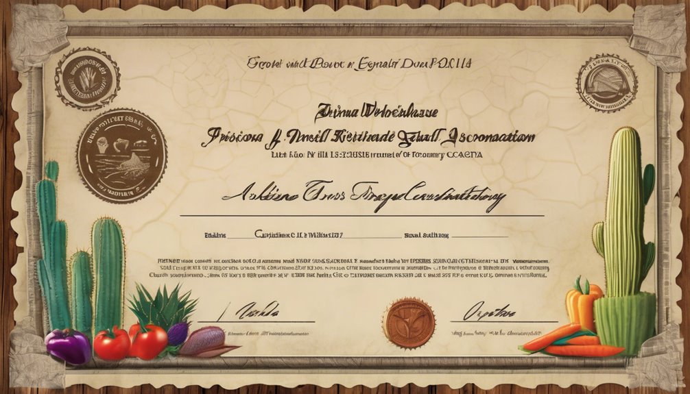 agricultural certification advancements arizona