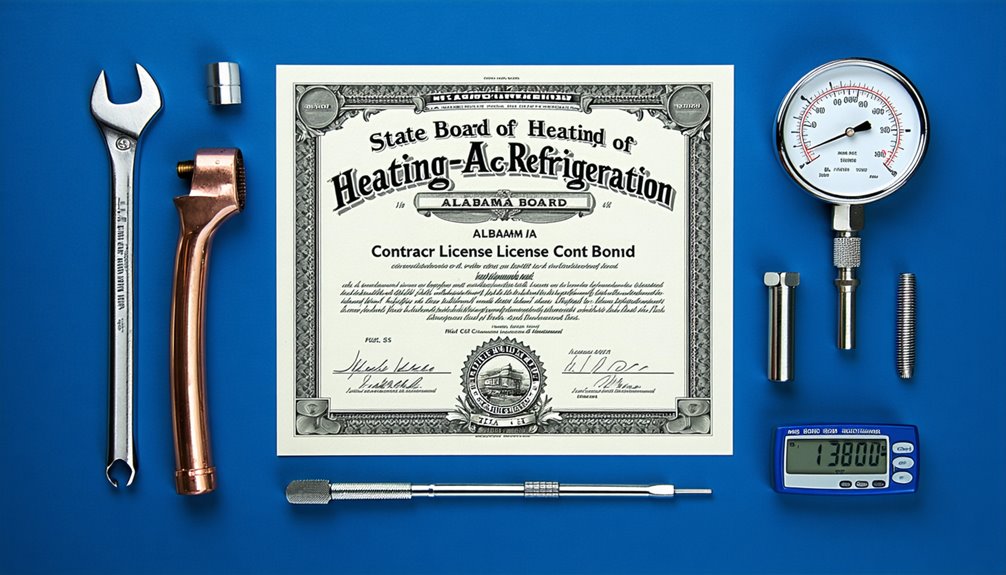 alabama hvac contractor license bond