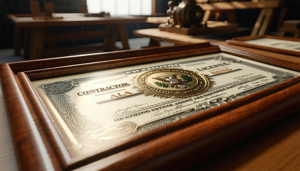 alabama hvac contractor license bond