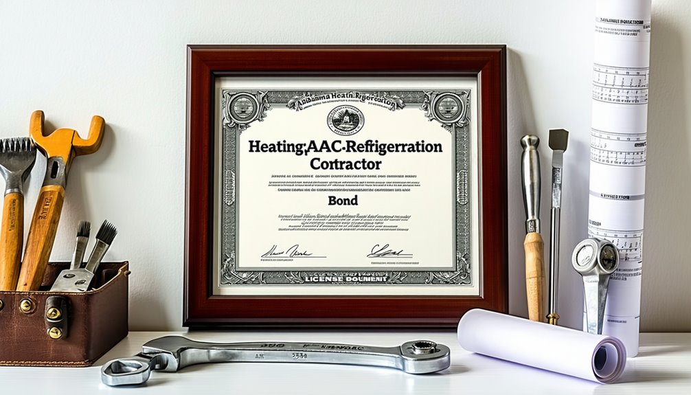 alabama hvac contractor license bond