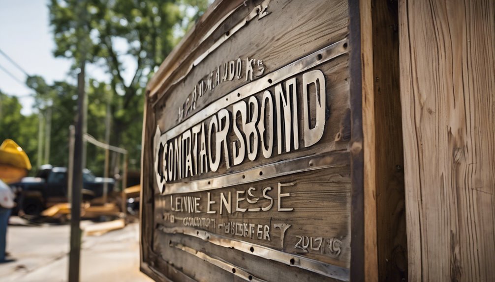 contractor license bond expenses