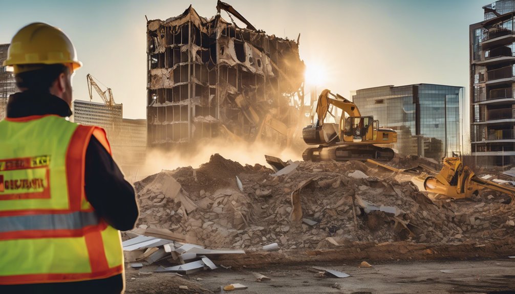 demolition site liability management