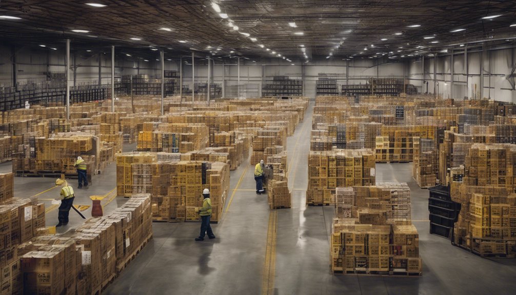 distribution operational difficulties faced