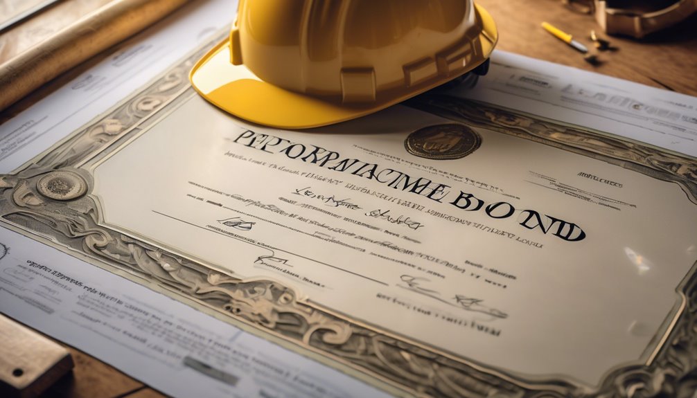 performance bond requirements outlined