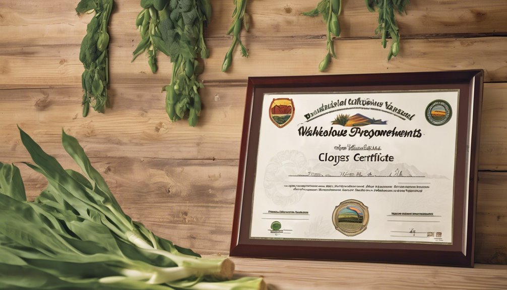 promoting crop quality standards