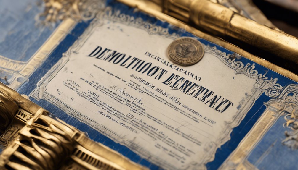 securing demolition contractor license bond