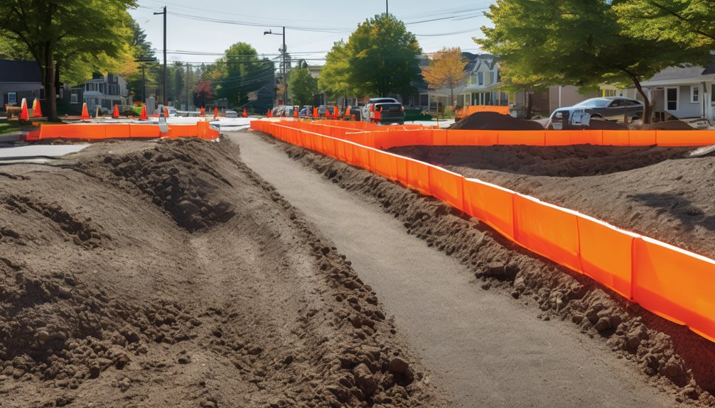 access and drainage installation