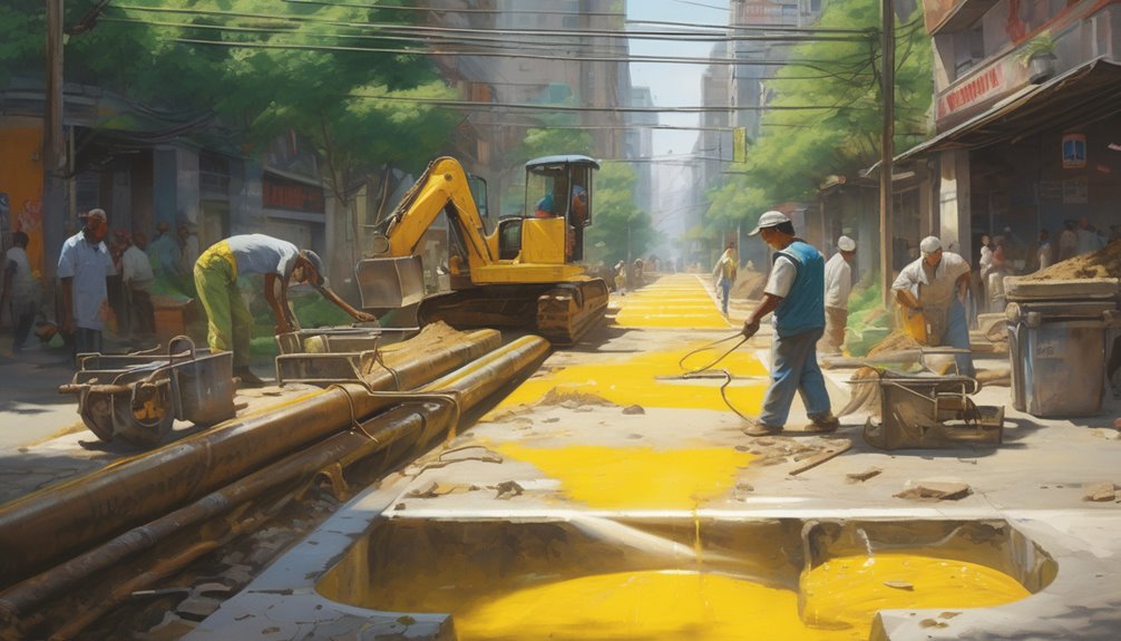 access and drainage installation