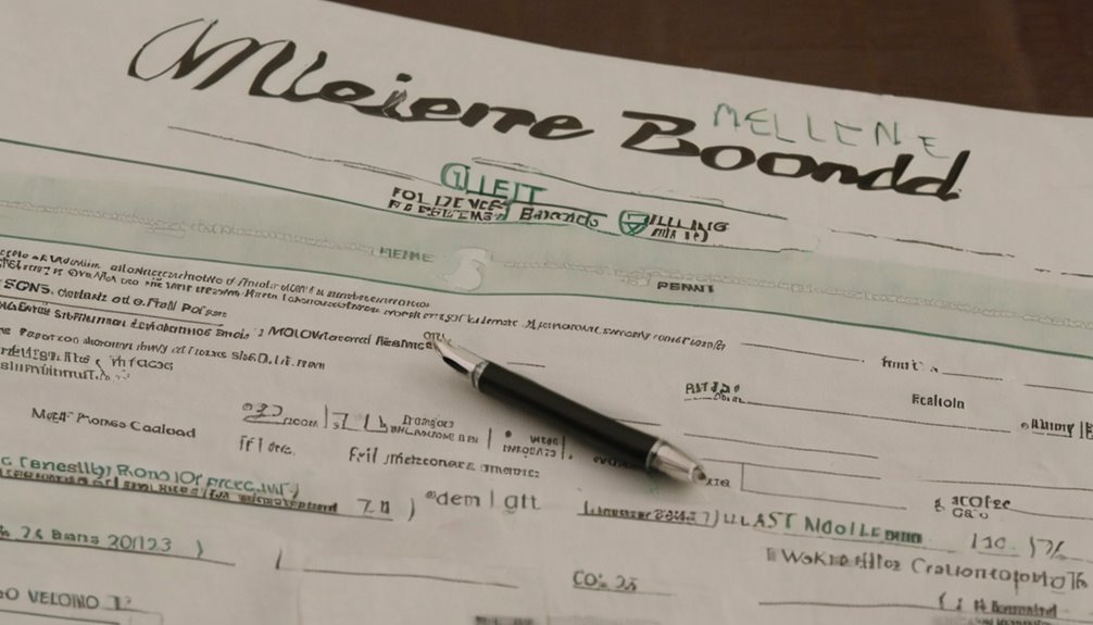 applying for license bond
