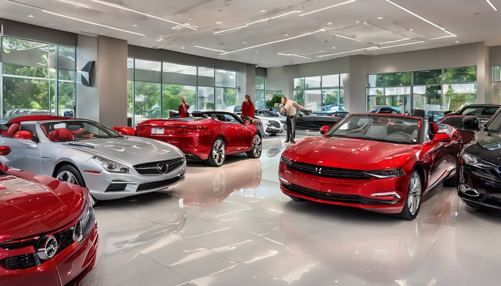 automobile sales and services