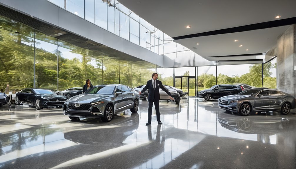 automobile sales and services