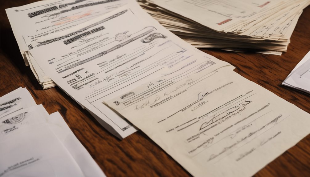 bond application documentation needed