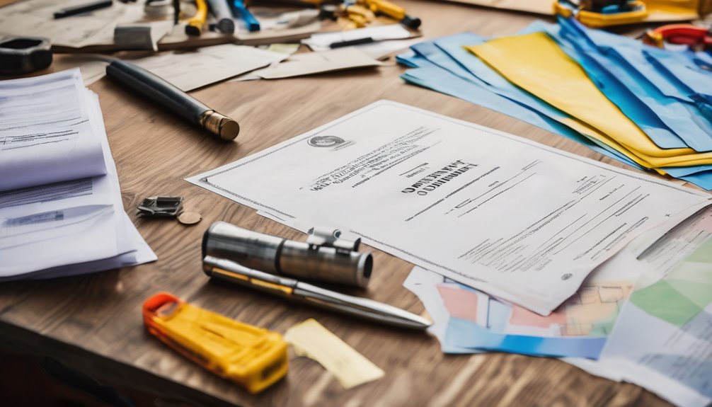 bond application requirements checklist