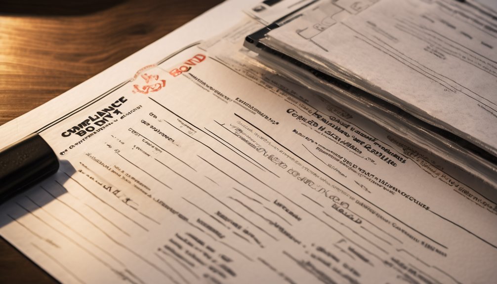 compliance bond associated costs