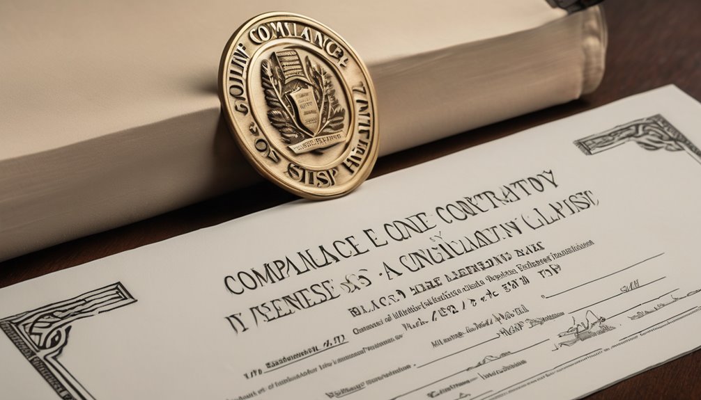 compliance contractor licensing explained