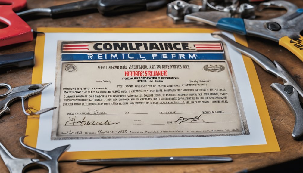 compliance license significance highlighted