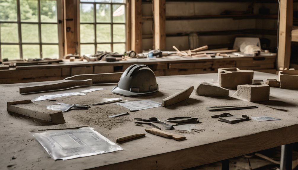 concrete work permit requirements