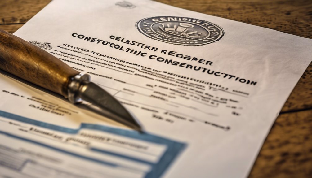 construction license requirements explained