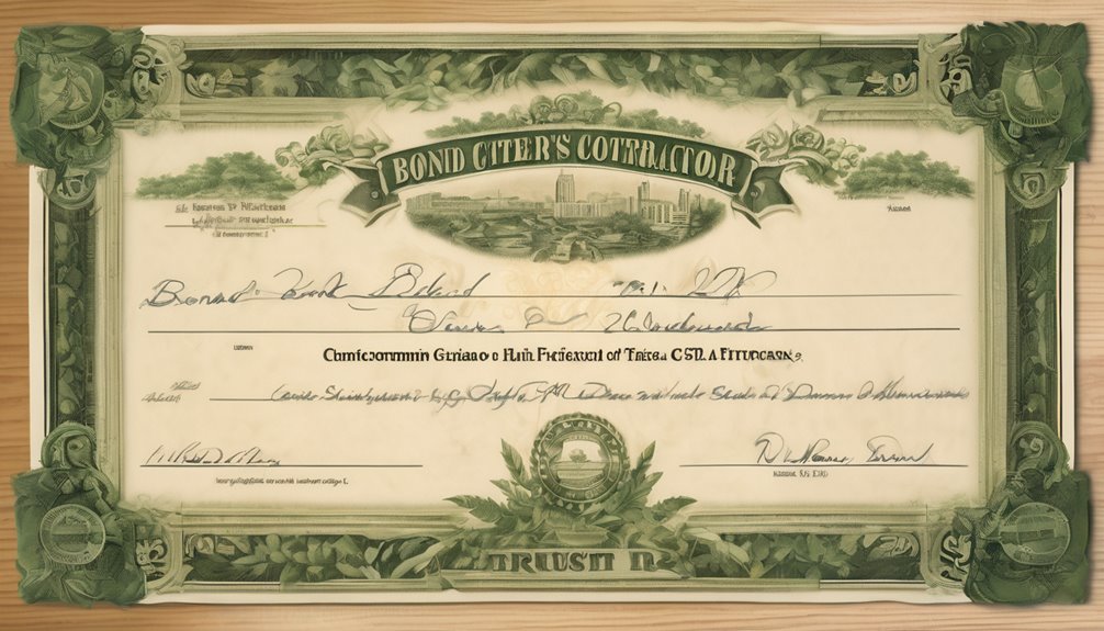 contractor bonds ensure project security