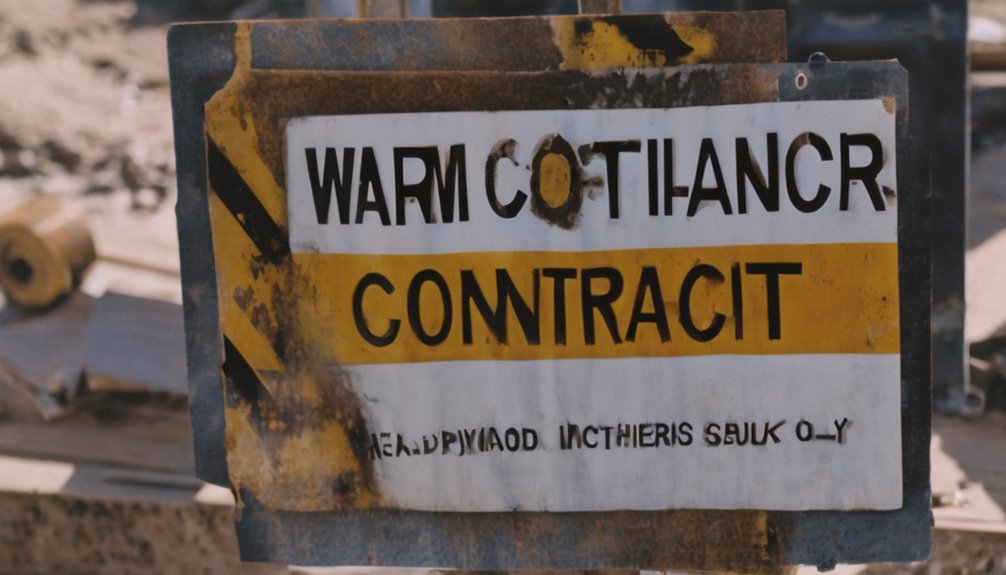 contractor compliance repercussions outlined